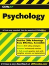 CliffsAP Psychology